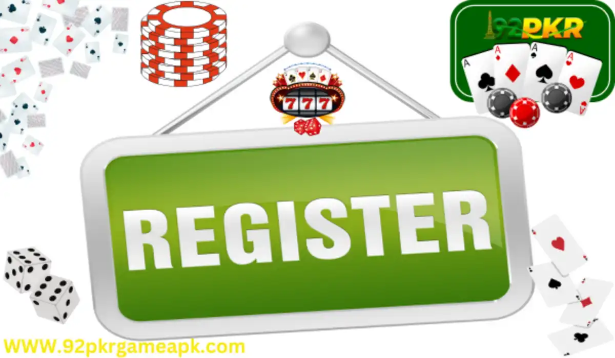 Register on 92 PKR Game